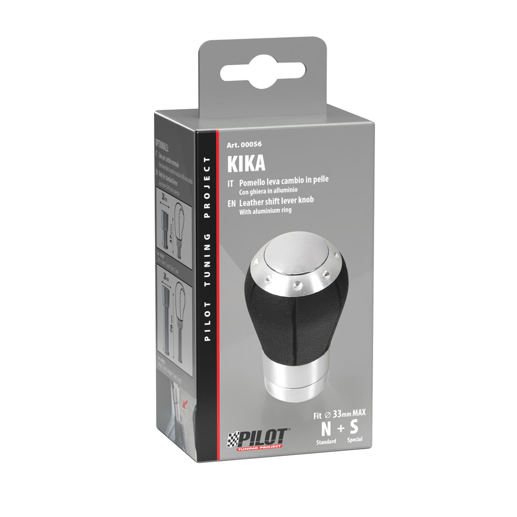Kika - Pomello leva cambio - Nero