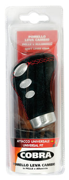 Cobra - Pomello leva cambio - Nero/Rosso