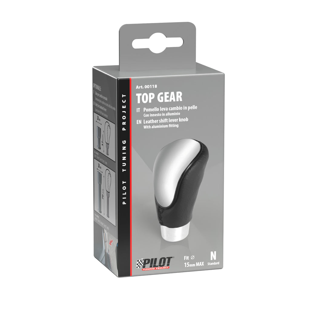 Top Gear - Pomello leva cambio - Nero