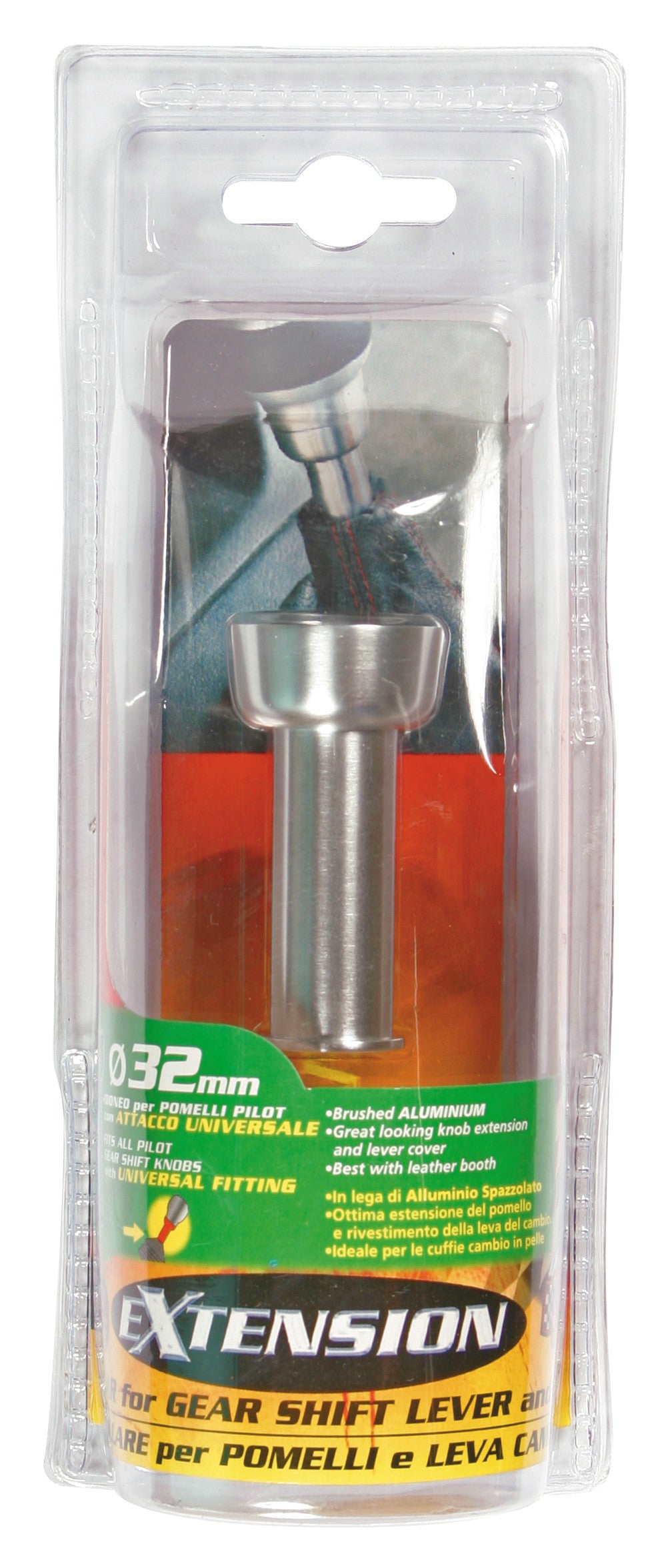 Collare pomello largo e lungo - Ø 32 mm - h 70 mm