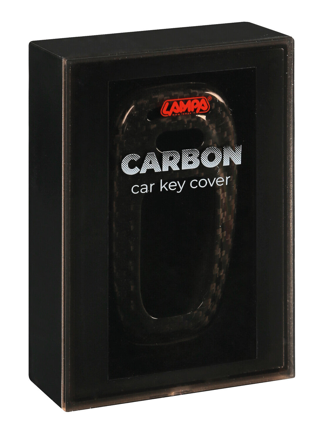 Cover in fibra di carbonio per chiavi auto, conf. singola - compatibile per - Audi - 2