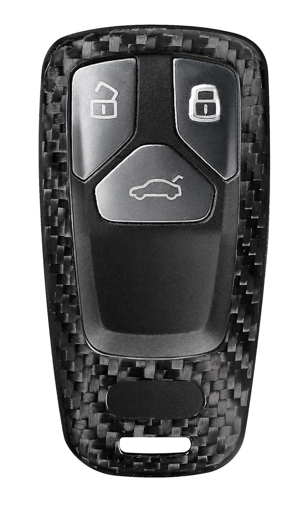 Cover in fibra di carbonio per chiavi auto, conf. singola - compatibile per - Audi - 3
