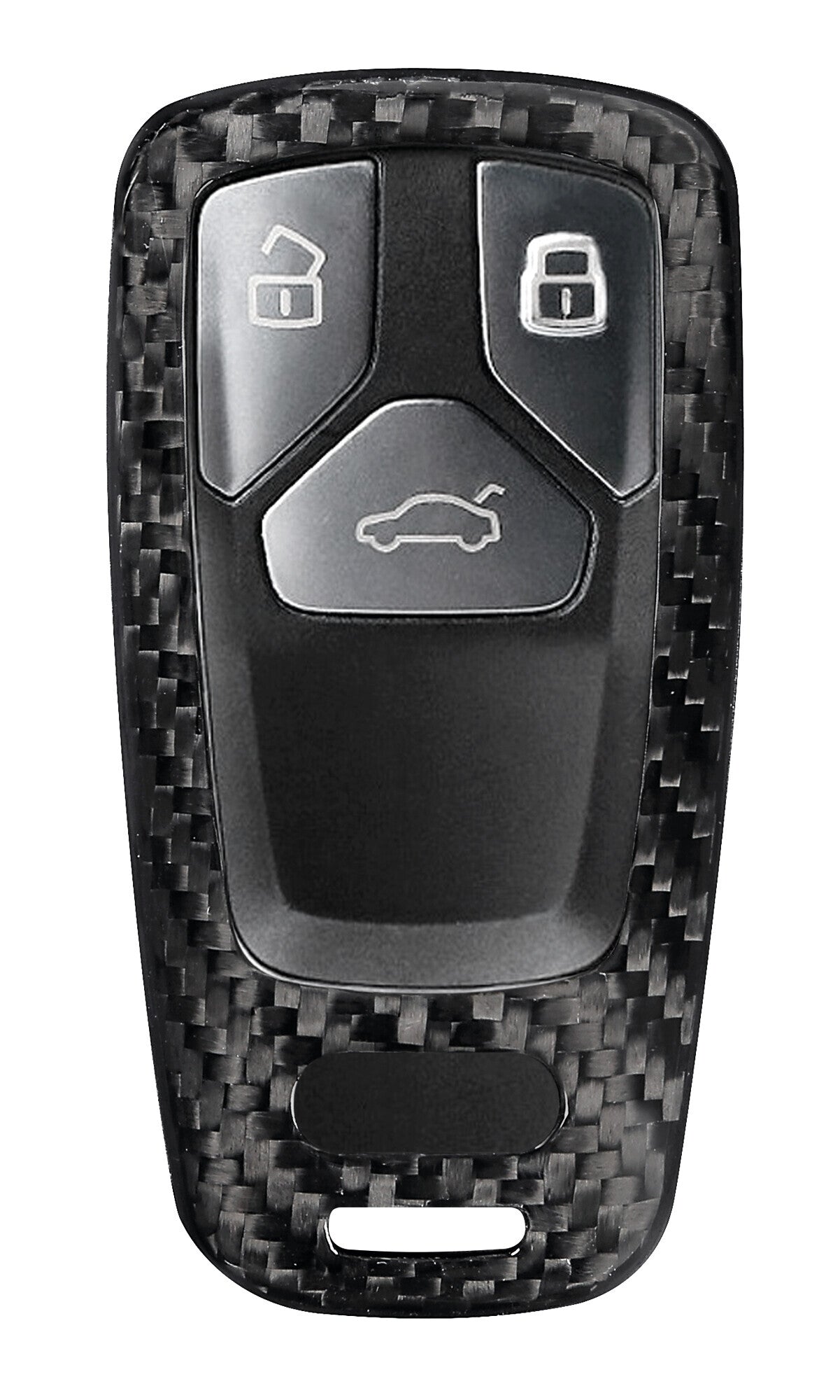 Cover in fibra di carbonio per chiavi auto, conf. singola - compatibile per - Audi - 3