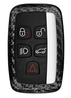 Cover in fibra di carbonio per chiavi auto, conf. singola - compatibile per - Jaguar, Land Rover - 1