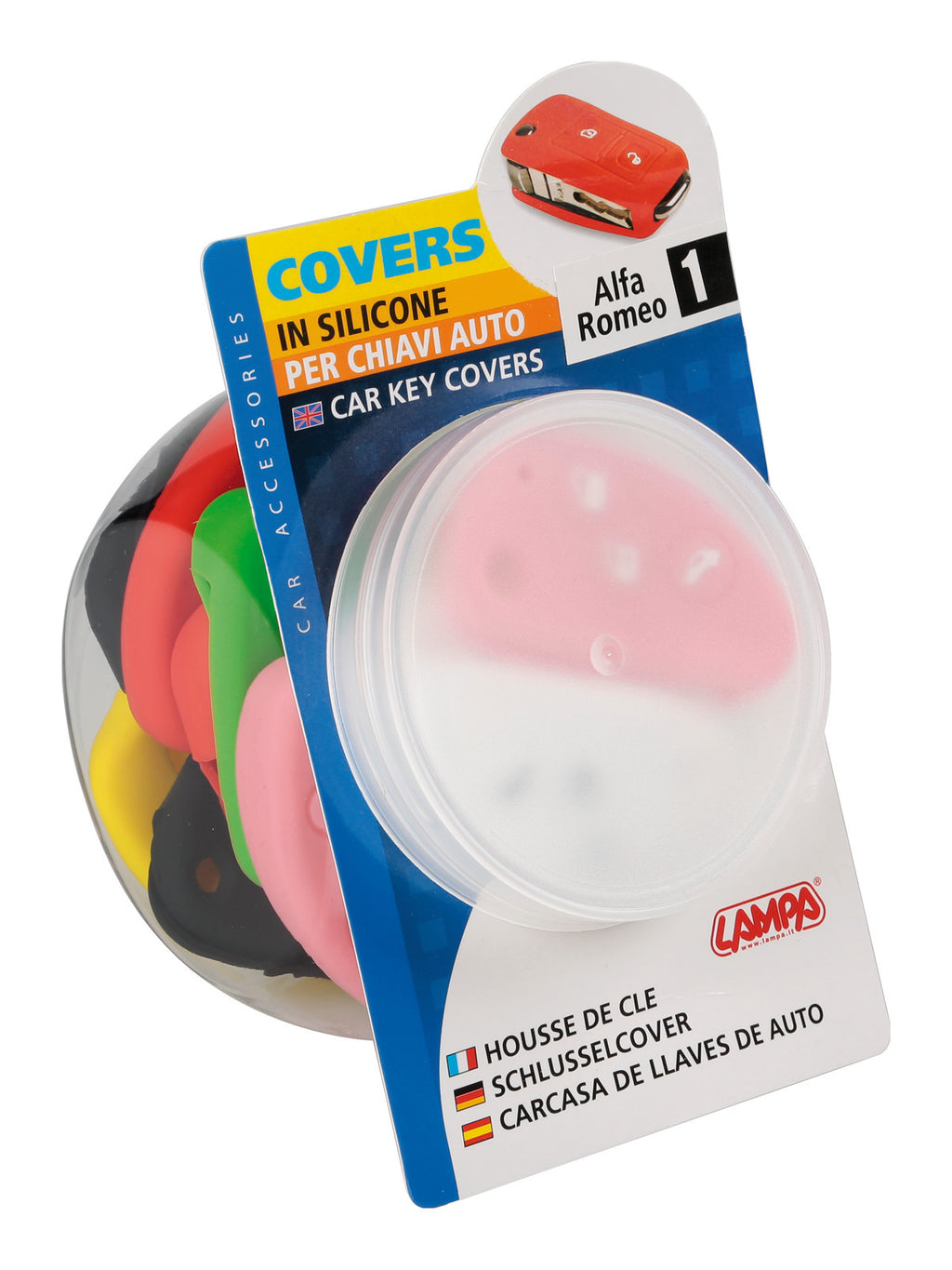 Covers per chiavi auto, dispenser 20 pz - compatibile per - Alfa Romeo - 1