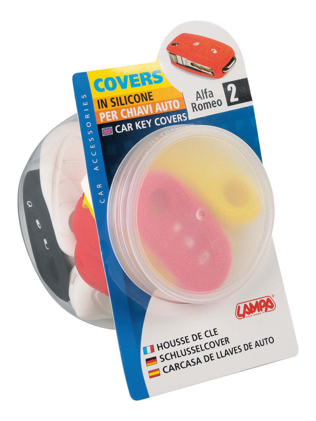 Covers per chiavi auto, dispenser 20 pz - compatibile per - Alfa Romeo - 2