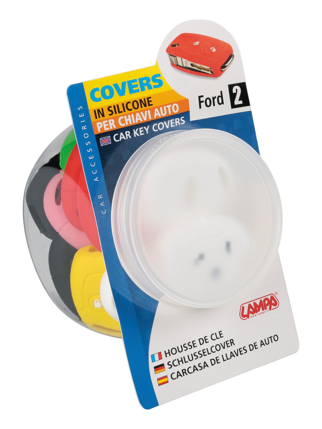 Covers per chiavi auto, dispenser 20 pz - compatibile per - Ford - 2