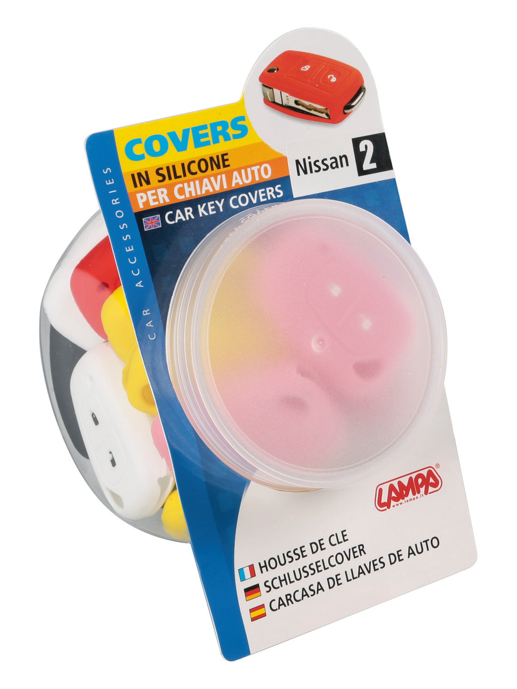 Covers per chiavi auto, dispenser 20 pz - compatibile per - Nissan - 2