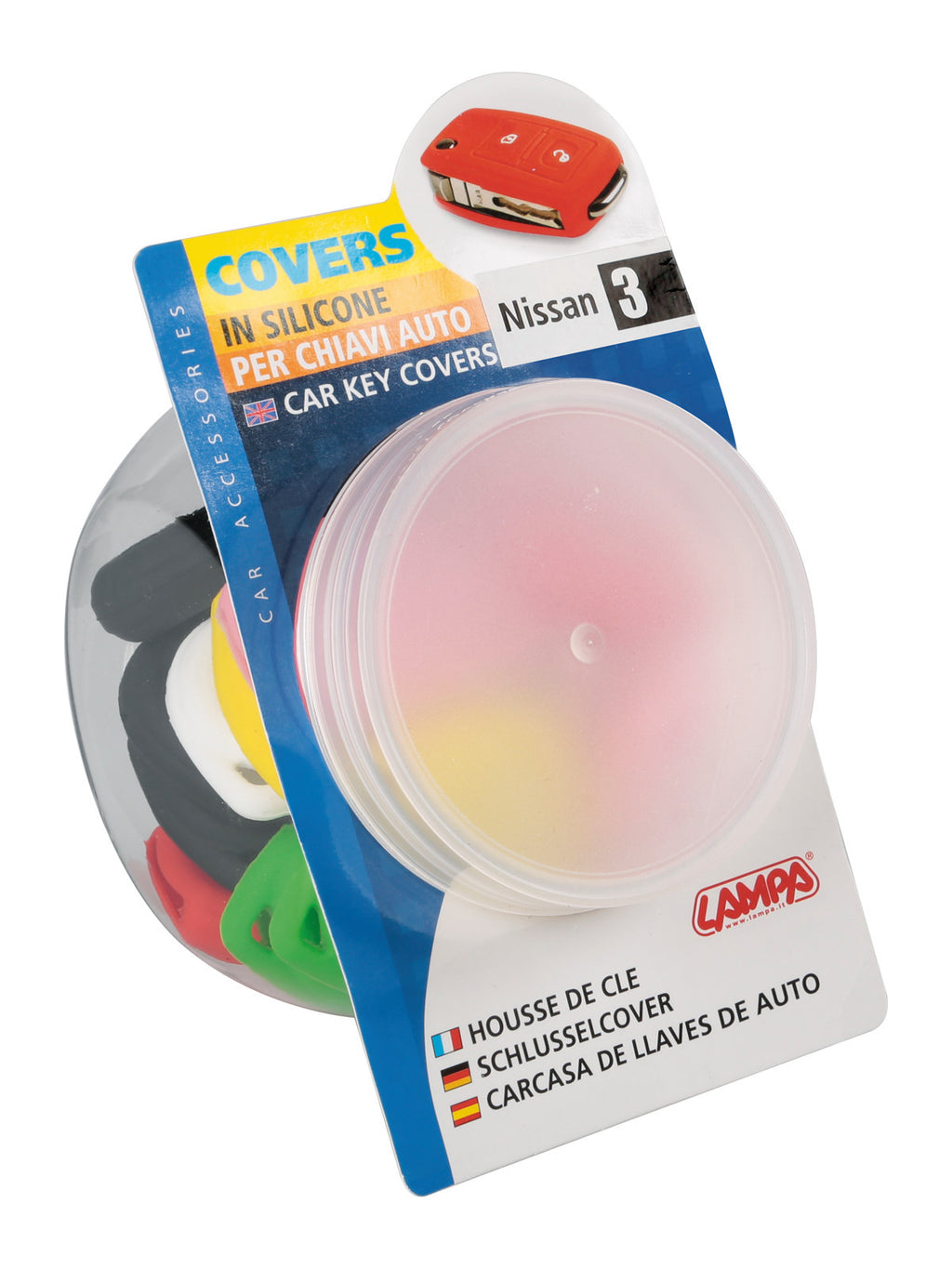Covers per chiavi auto, dispenser 20 pz - compatibile per - Nissan, Suzuki - 3