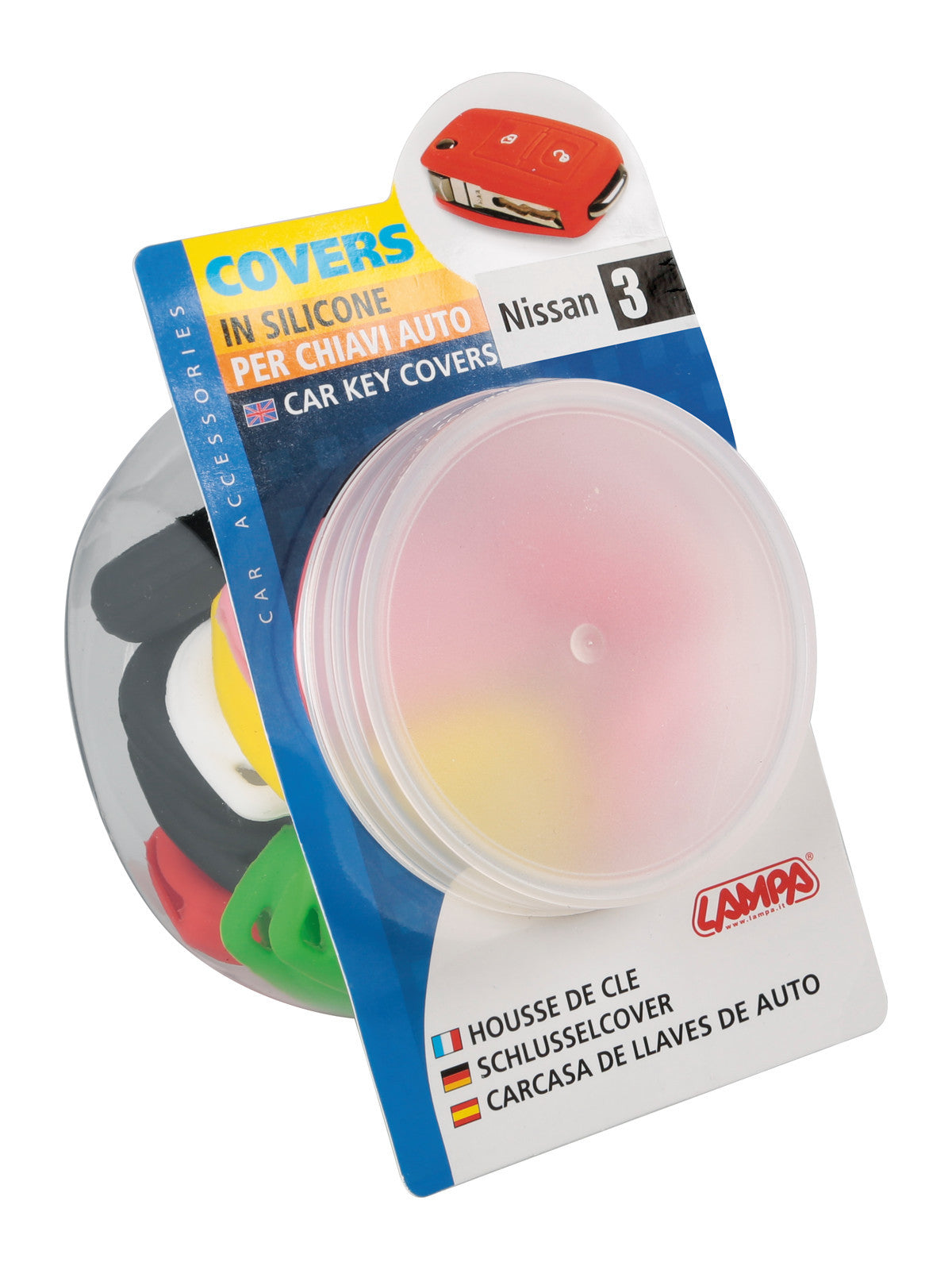 Covers per chiavi auto, dispenser 20 pz - compatibile per - Nissan, Suzuki - 3