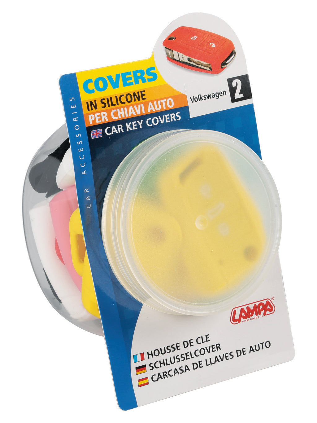 Covers per chiavi auto, dispenser 20 pz - compatibile per - Seat, Skoda, Volkswagen - 2