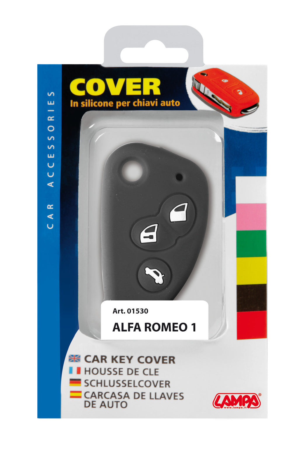 Cover per chiavi auto, conf. singola - compatibile per - Alfa Romeo - 1