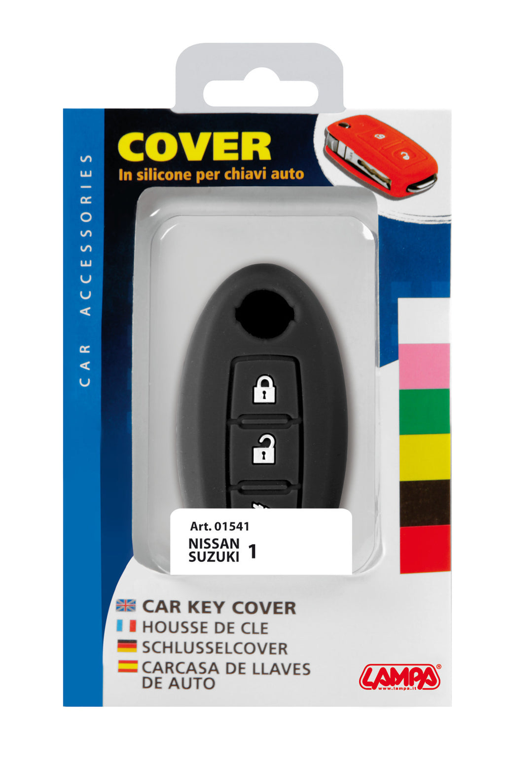 Cover per chiavi auto, conf. singola - compatibile per - Nissan, Suzuki - 1
