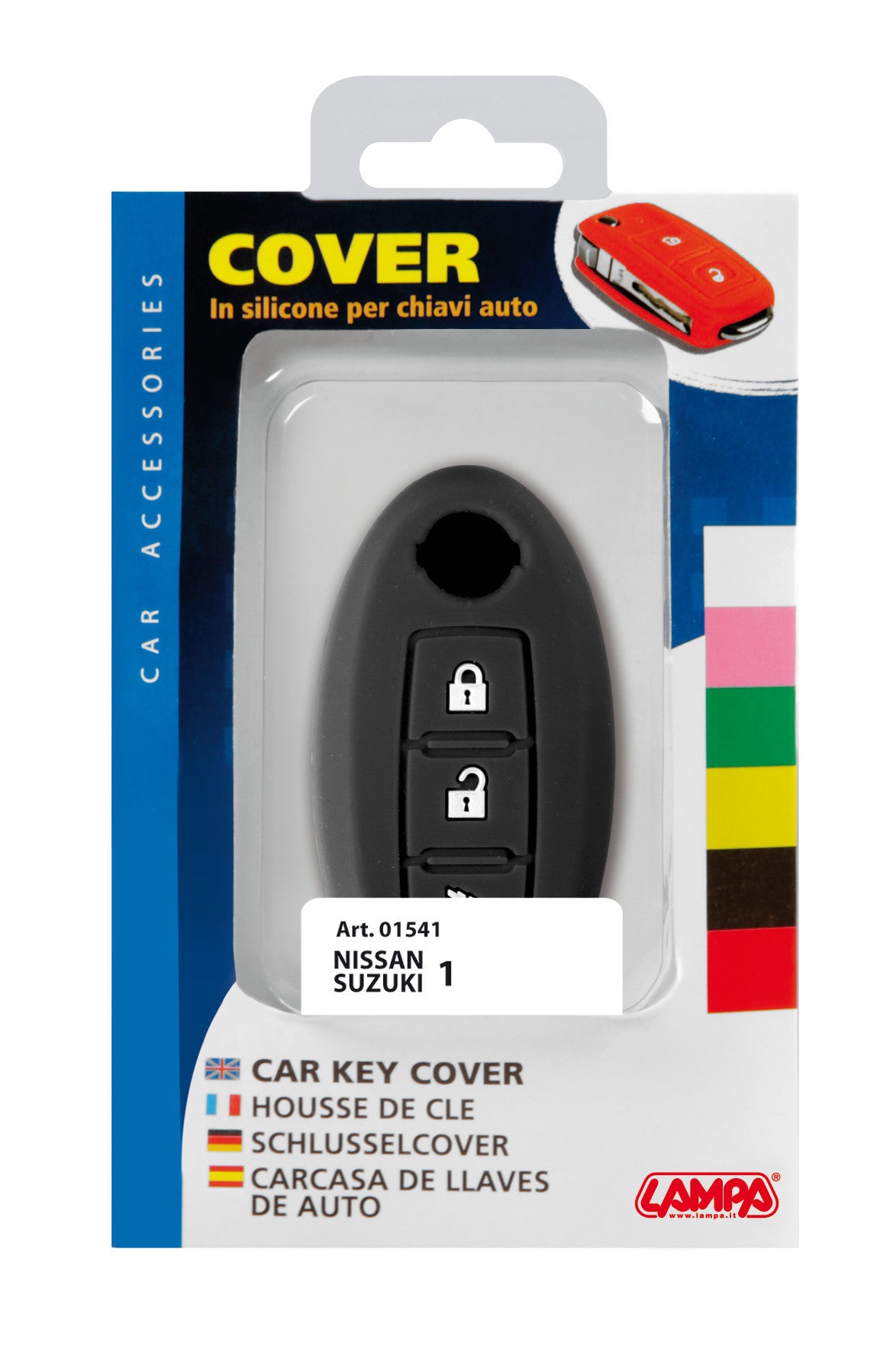 Cover per chiavi auto, conf. singola - compatibile per - Nissan, Suzuki - 1