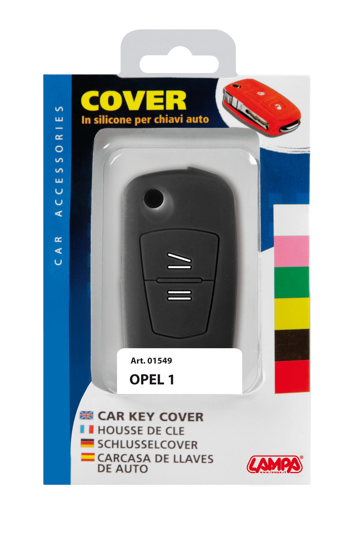 Cover per chiavi auto, conf. singola - compatibile per - Opel - 1