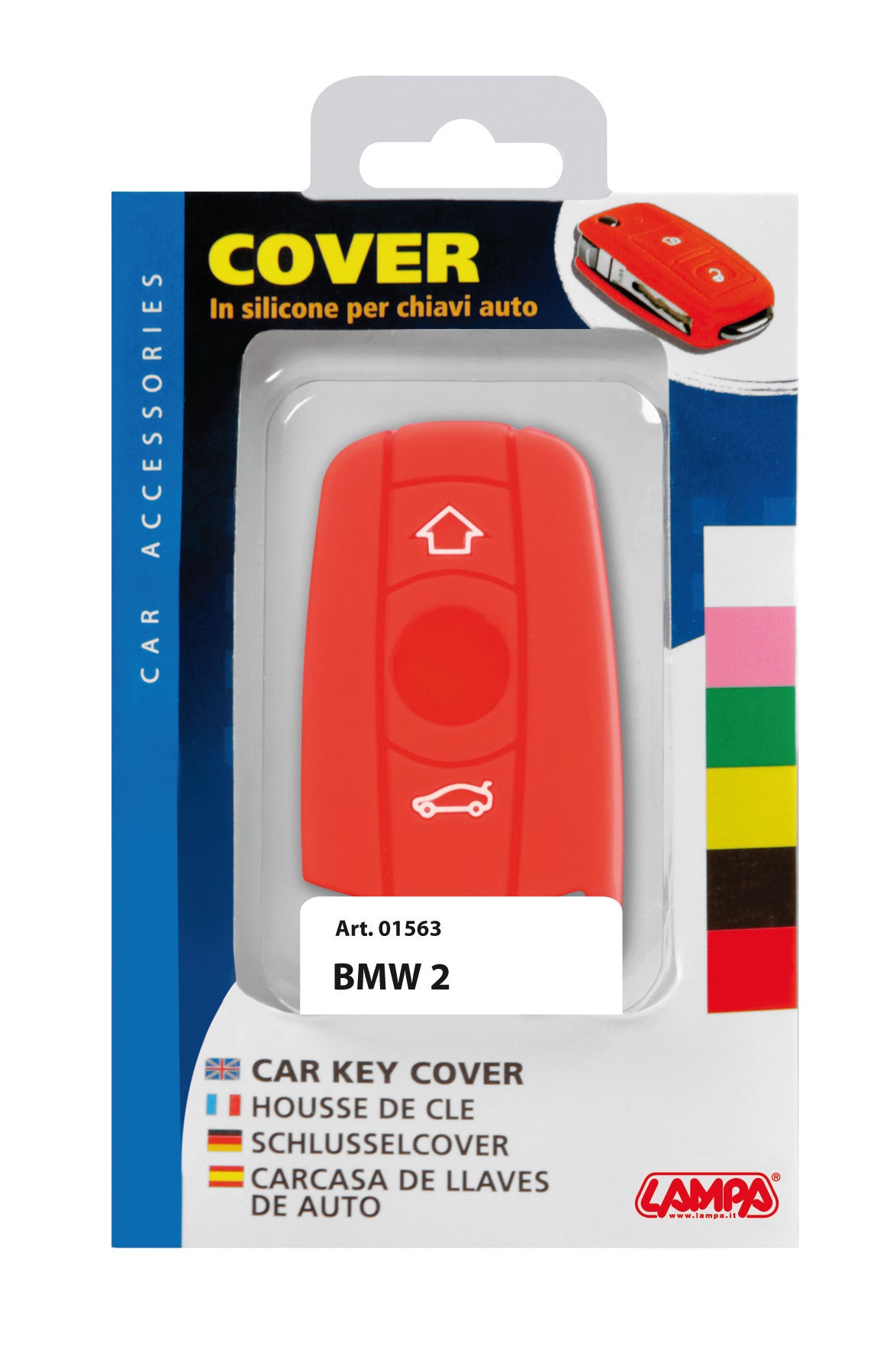 Cover per chiavi auto, conf. singola - compatibile per - Bmw - 2