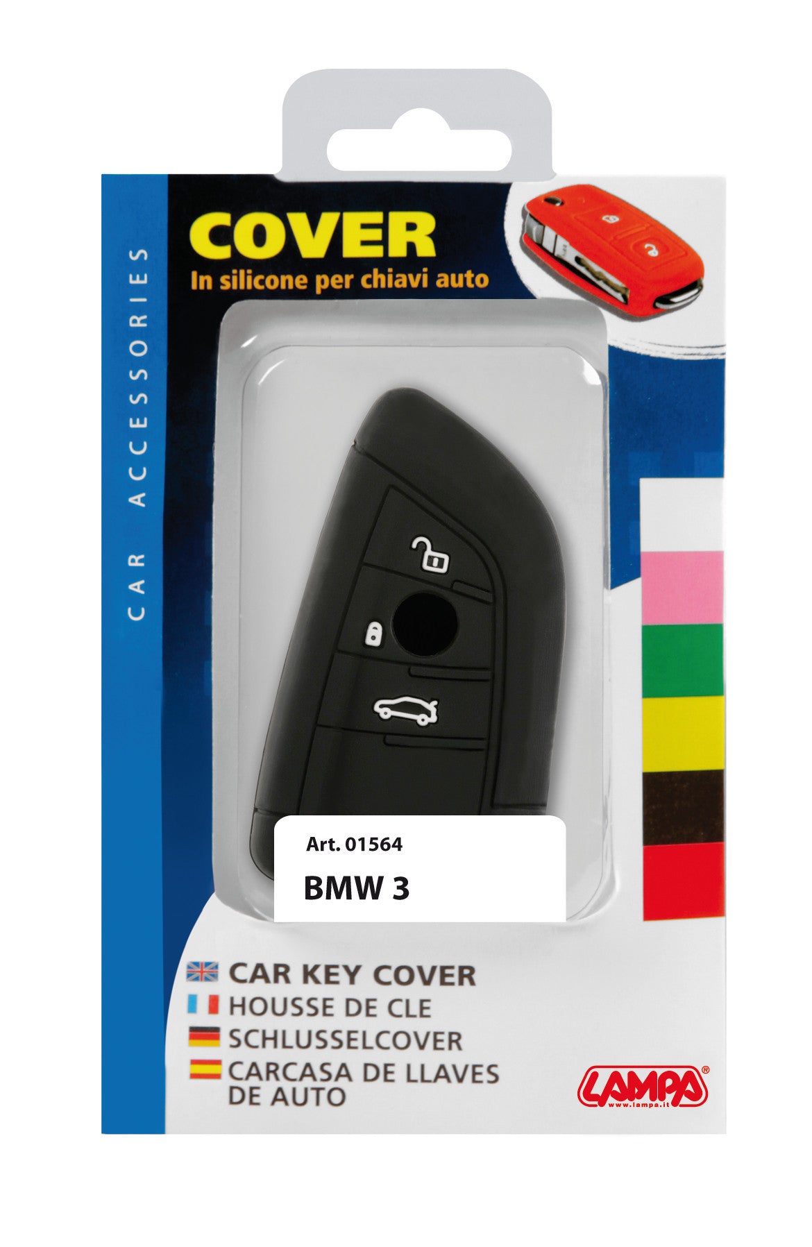 Cover per chiavi auto, conf. singola - compatibile per - Bmw - 3