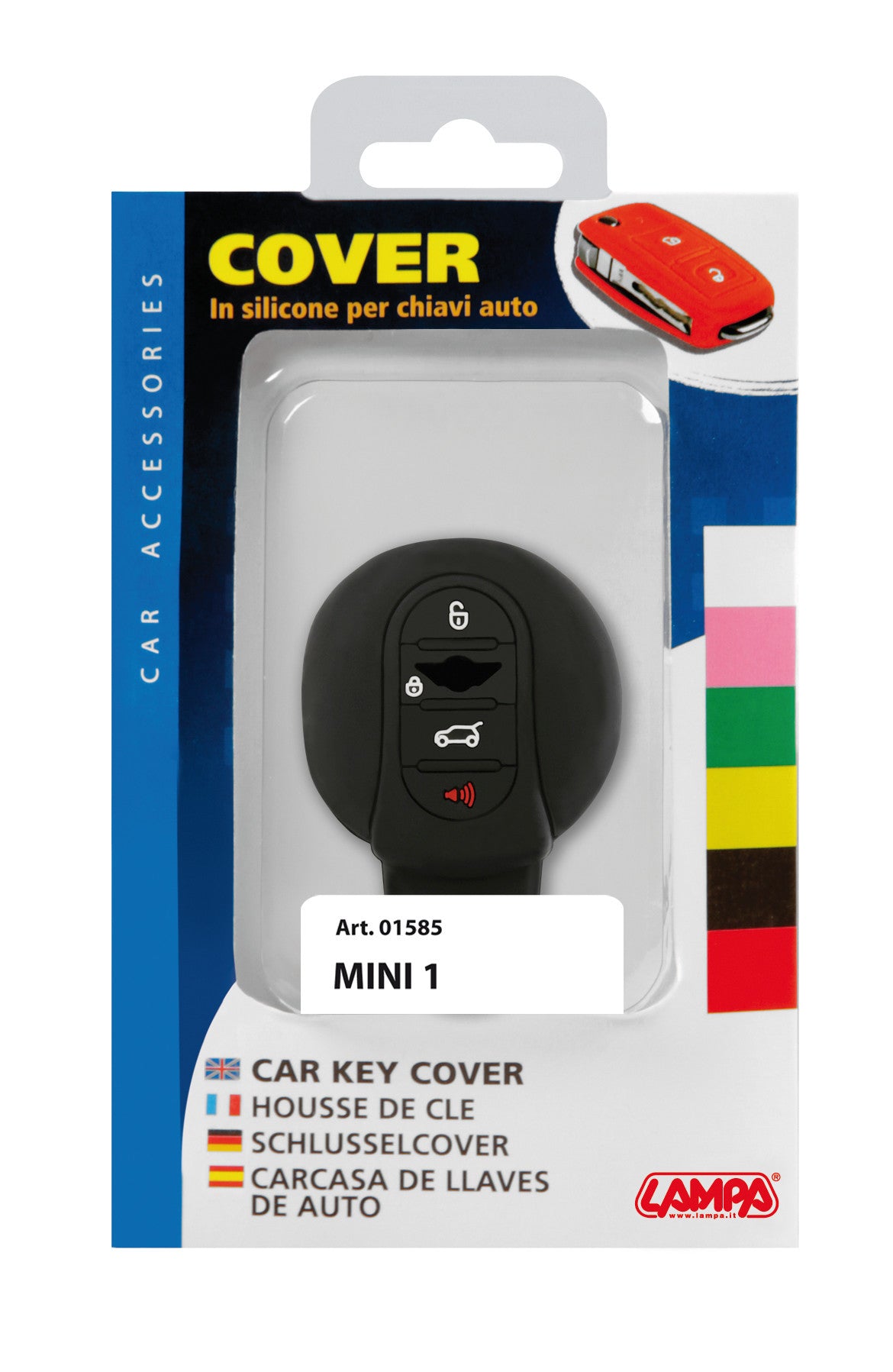 Cover per chiavi auto, conf. singola - compatibile per - Mini - 1