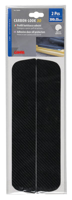 Carbon-Look, profili battitacco portiera adesivi - 300x55 mm