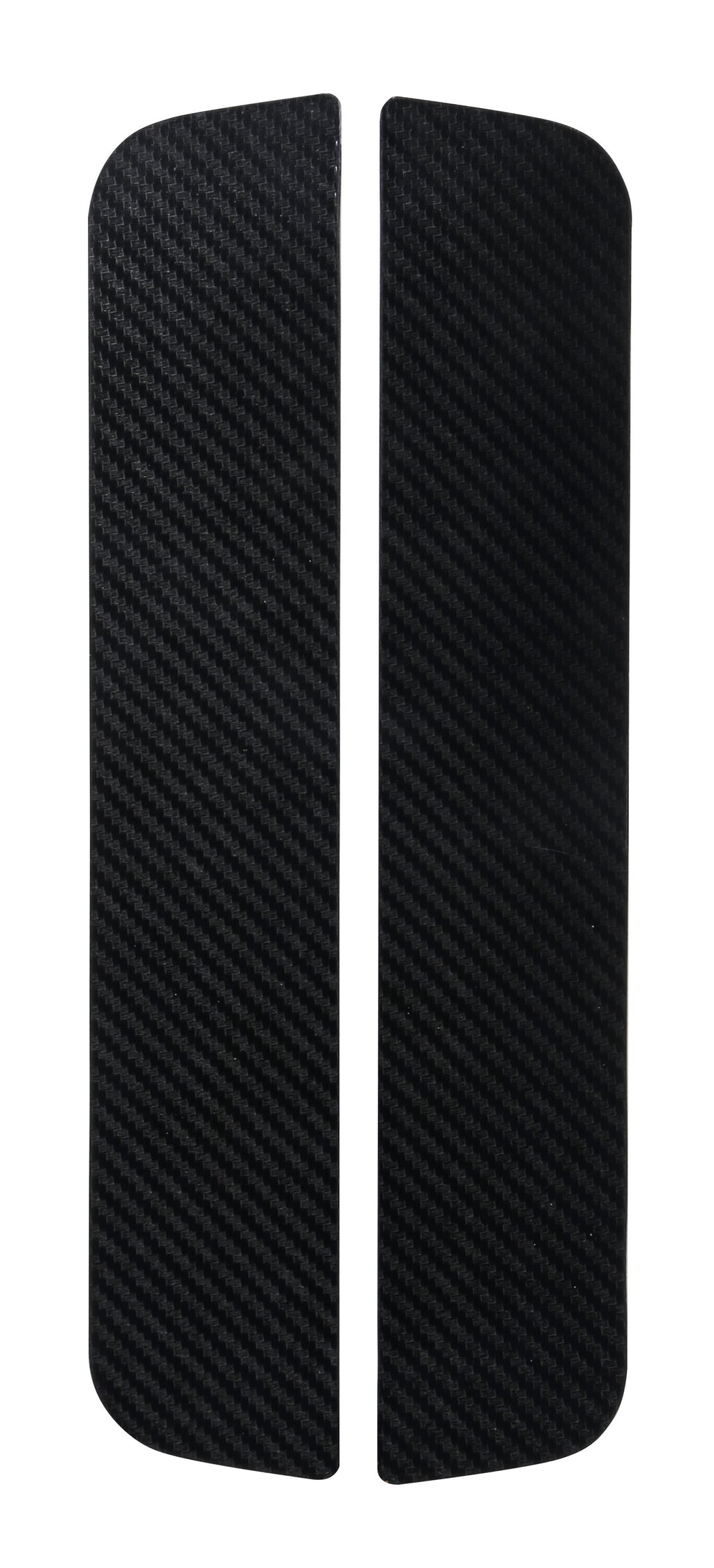 Carbon-Look, profili battitacco portiera adesivi - 300x55 mm