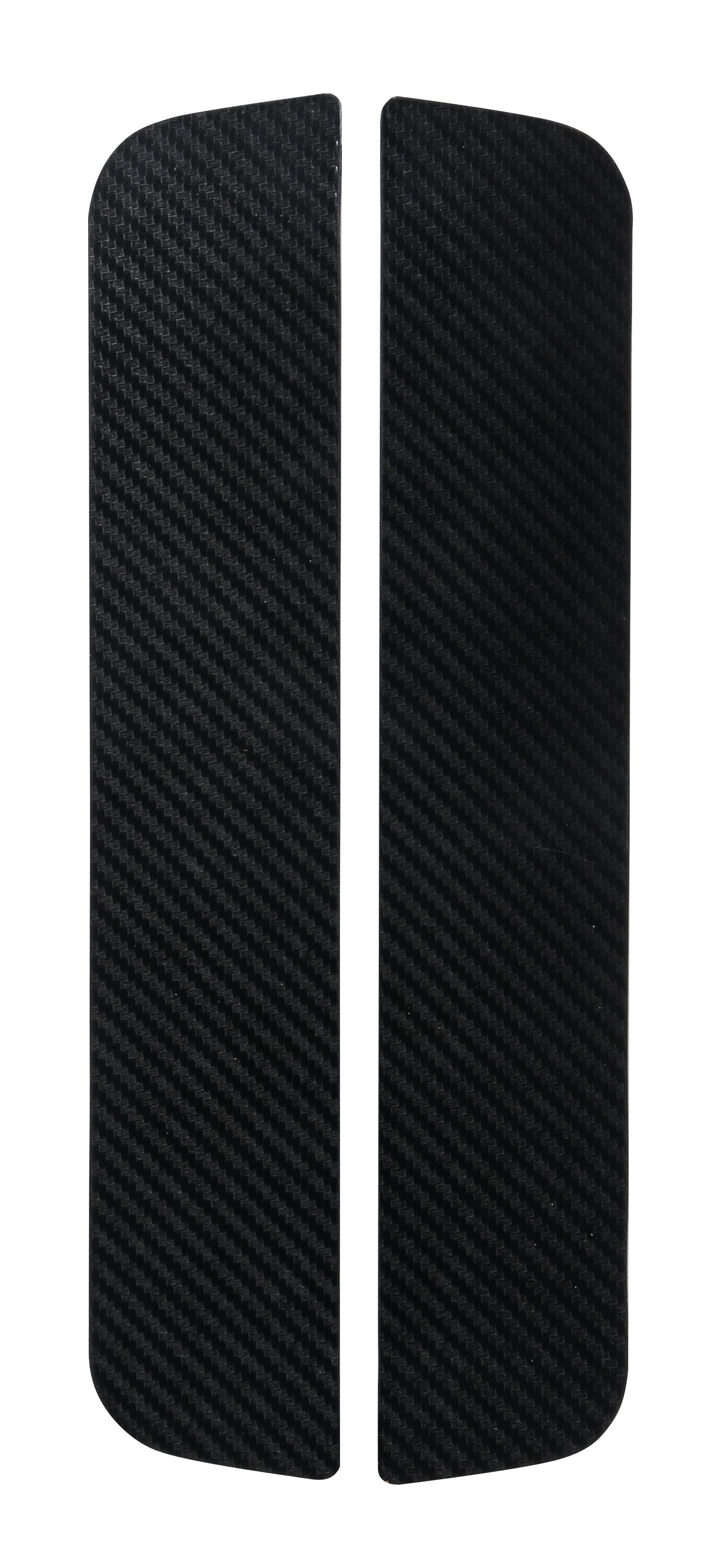 Carbon-Look, profili battitacco portiera adesivi - 300x55 mm