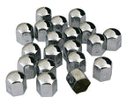 Chromed Caps, copribulloni in acciaio cromato - Ø 19 mm