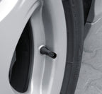 Tappi coprivalvola in Abs, set 5 pz