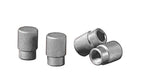Sport-Cap, set 4 tappi coprivalvola - Alluminio