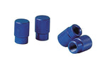 Sport-Cap, set 4 tappi coprivalvola - Blu