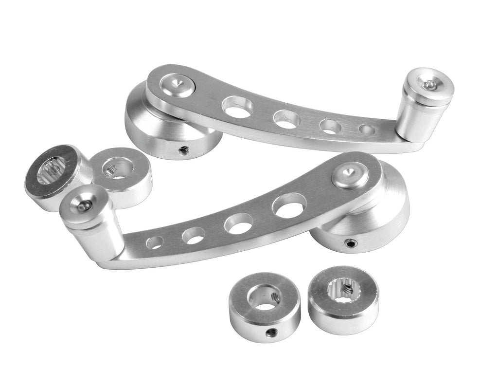 Racing Levers, kit leve alzacristalli - 10 cm - Alluminio