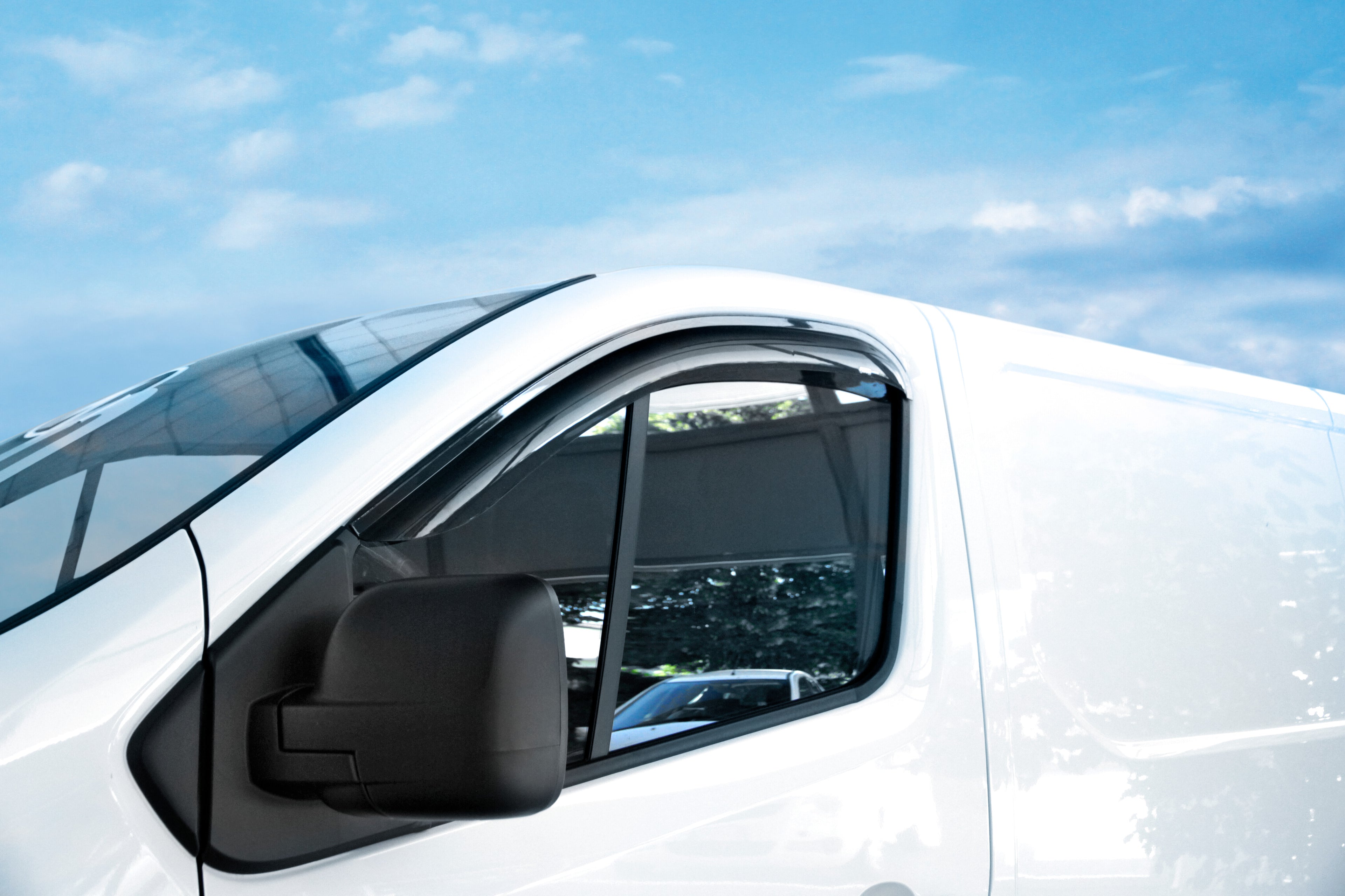 Air-Plus, deflettori aria adesivi anteriori - compatibile per Fiat Talento (05/16>) - Opel Vivaro (01/14>02/19) - Renault Trafic (06/14>02/21)