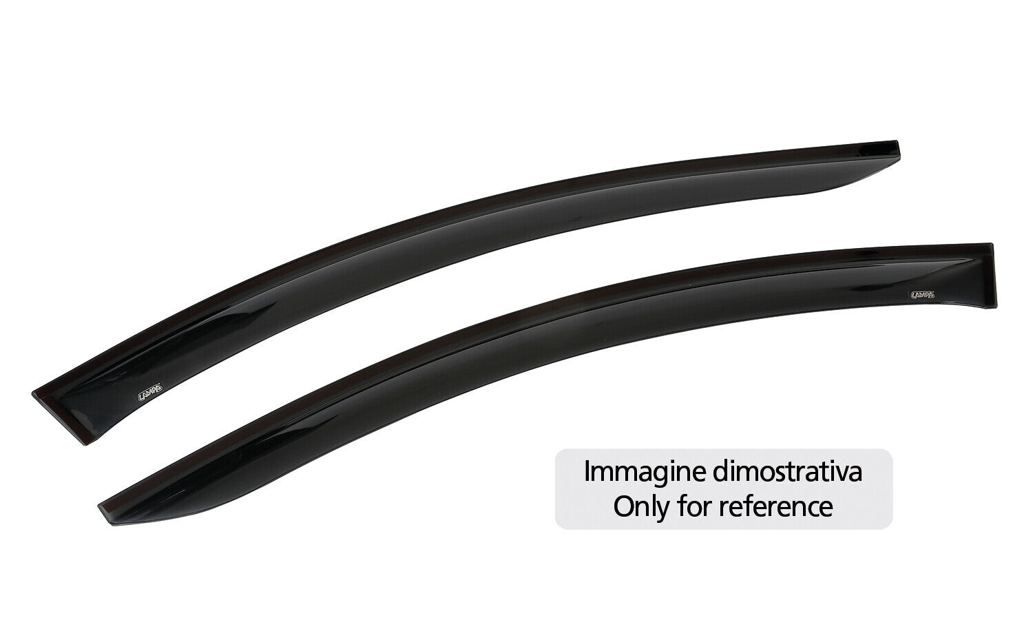 Air-Plus, deflettori aria adesivi anteriori - compatibile per Mercedes Sprinter (01/95>05/18) - Volkswagen Crafter (04/06>12/16)