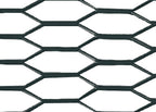 Racing Grill - Hexagon 8x25 mm - 100x33 cm - Nero anodizzato