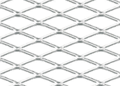 Racing Grill - Rombo medio 6x12 mm - 100x33 cm - Lucido