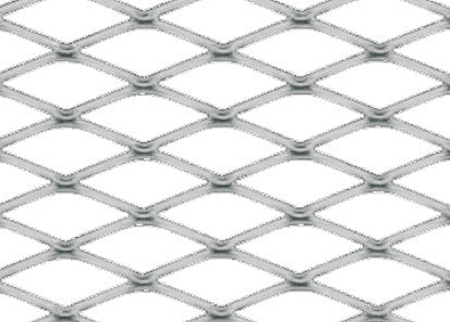 Racing Grill - Rombo medio 6x12 mm - 100x33 cm - Satinato