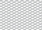 Racing Grill - Rombo fine 2x4 mm - 100x33 cm - Satinato