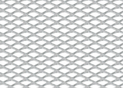 Racing Grill - Rombo fine 2x4 mm - 100x33 cm - Satinato