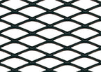 Racing Grill - Rombo medio 6x12 mm - 100x33 cm - Nero anodizzato