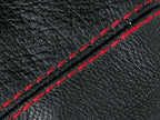 Cuffia leva cambio nera - Rosso