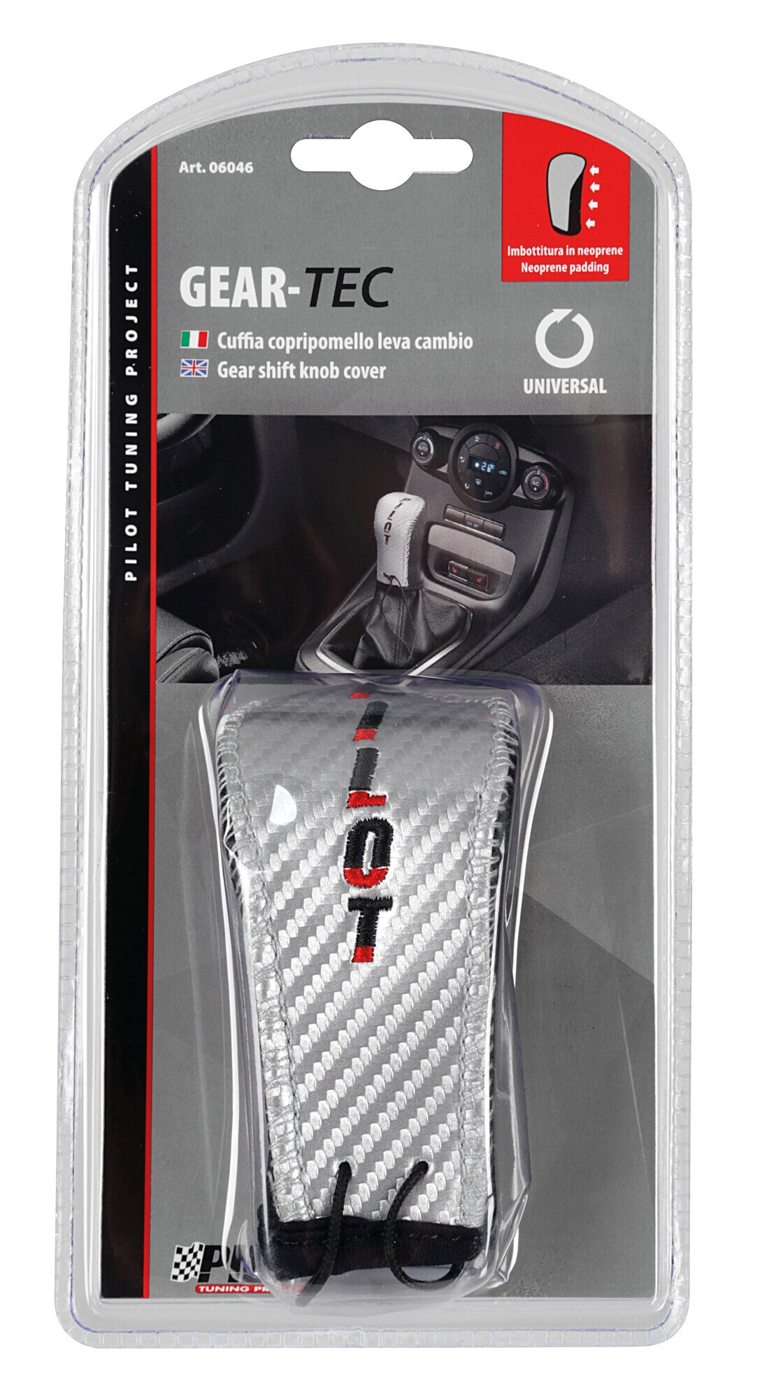 Gear-Tech, cuffia copripomello leva cambio
