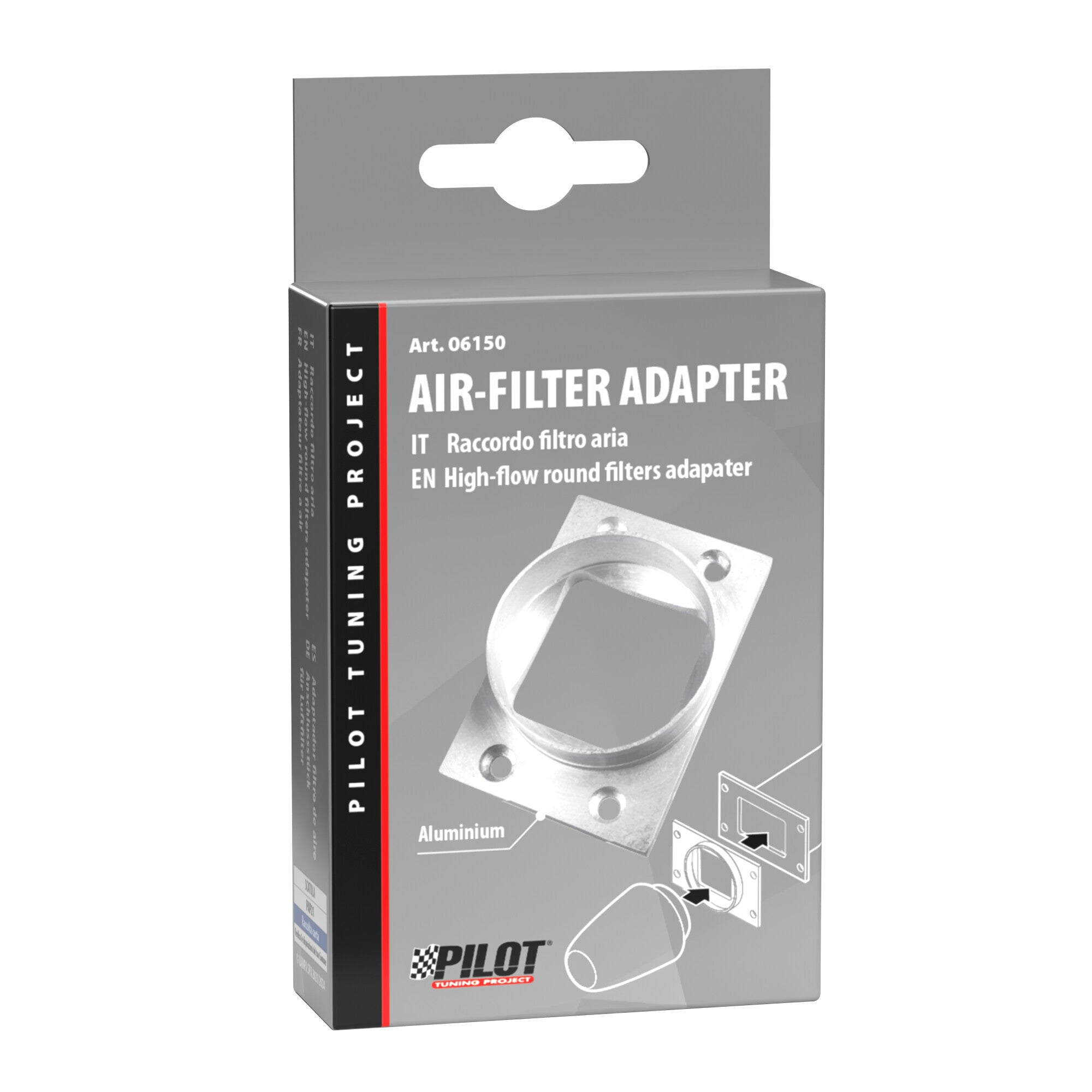 Raccordo filtro aria in alluminio (tipo Bosch)