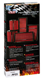 Filtro aria Pilot Performance PP35