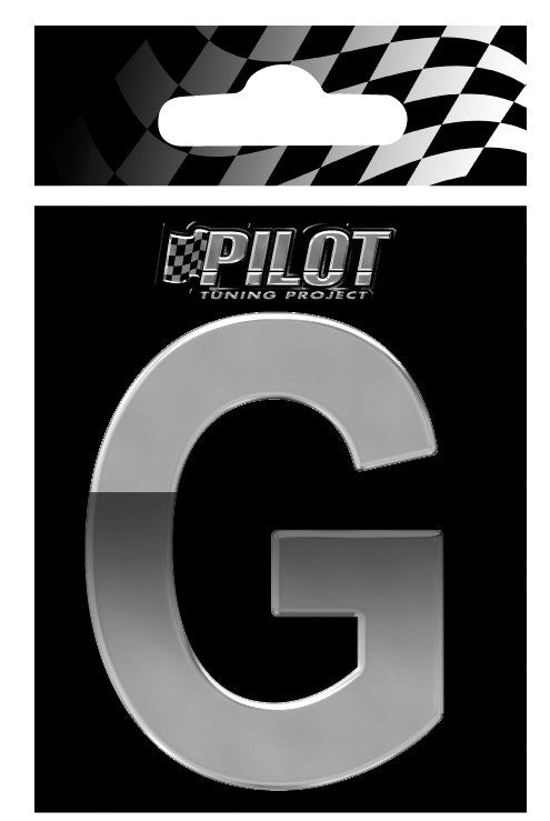 3D Letters Type-4 (70 mm) - G