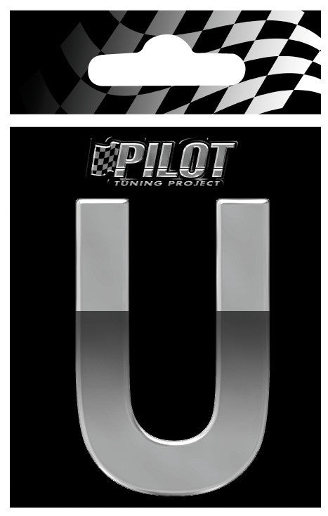 3D Letters Type-4 (70 mm) - U