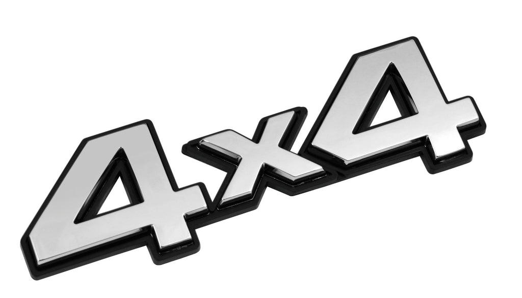 Emblema 3D cromato - 4x4