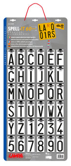 Spell-It, assortimento completo in espositore da 360 pezzi - 60x30 mm
