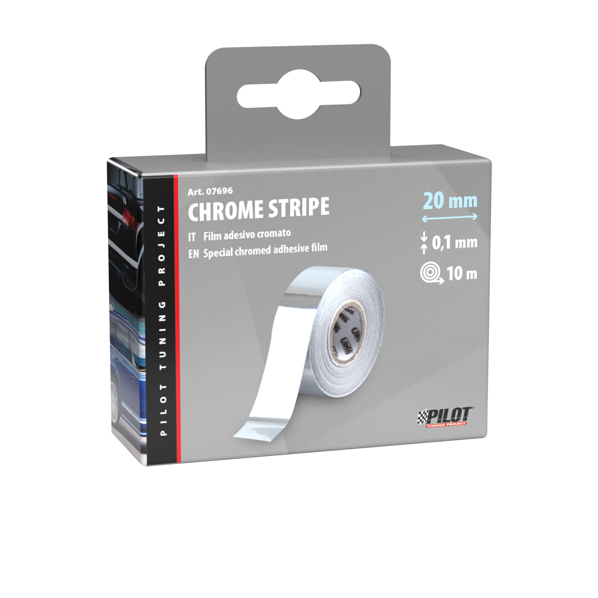 Maniac-Chrome Stripe - 10 m - 20 mm