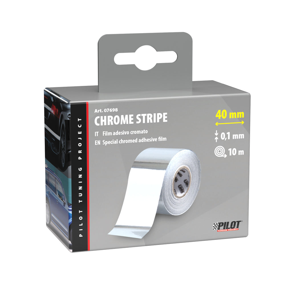 Maniac-Chrome Stripe - 10 m - 40 mm
