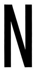 Spell-It, caratteri alfanumerici adesivi 80x35 mm - N