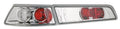 Coppia fanali posteriori - compatibile per Alfa Romeo 145 (7/94-1/01) - Cromo